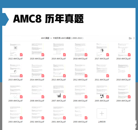 amc8競賽近20年真題合集，帶你掌握AMC8競賽高頻考點!