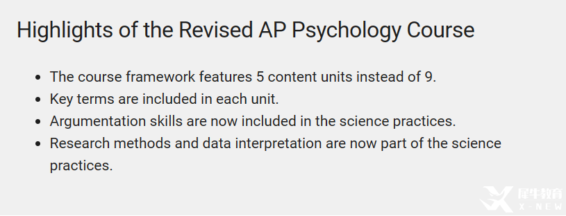 AP心理學(xué)考綱&題型新變化！大考在即，如何備考沖刺5分？