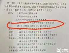 坐標上海，AMC8數(shù)學競賽獎項有什么用？