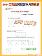 袋鼠數(shù)學競賽1-6年級歷年真題領(lǐng)取，袋鼠真題難度分析！