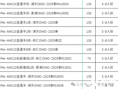 AMC10數(shù)學競賽培訓課程及備考規(guī)劃！