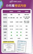 小托福具體考什么？具體板塊分析！