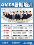 上海AMC8課程培訓(xùn)，師資介紹！