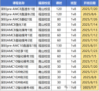 深圳哪里有AMC線下機構？深圳AMC8/10/12培訓課程！